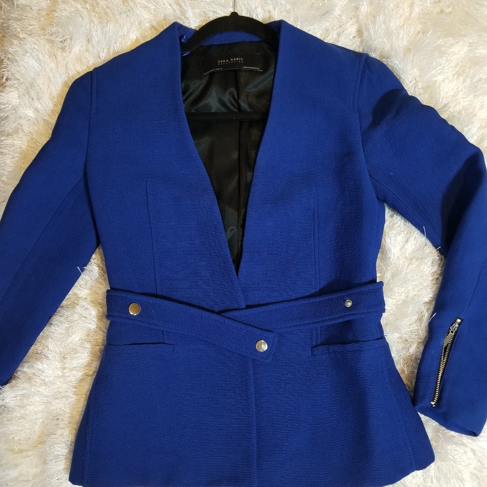 Zara Blue coat